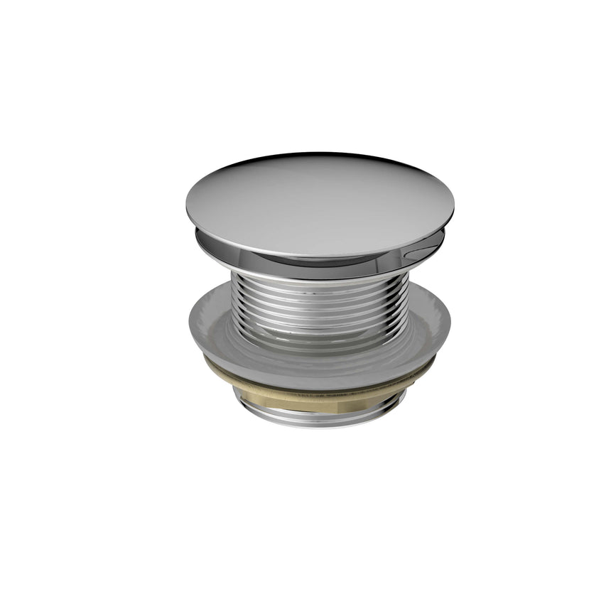 Nero 40mm Bath Pop-Up Plug With Removable Waste No Overflow Chrome Other Accessories Nero
