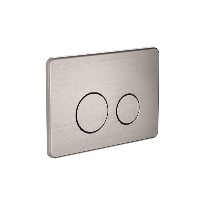 Nero In Wall Toilet Push Plate Brushed Nickel Other Accessories Nero