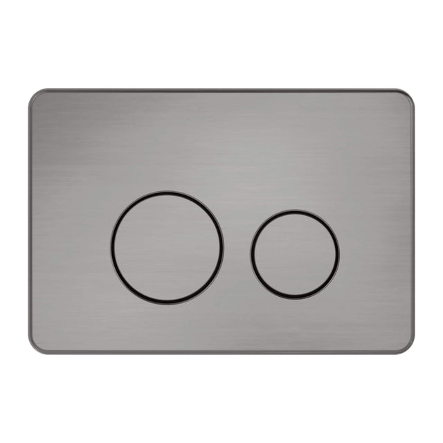 Nero In Wall Toilet Push Plate Graphite Other Accessories Nero