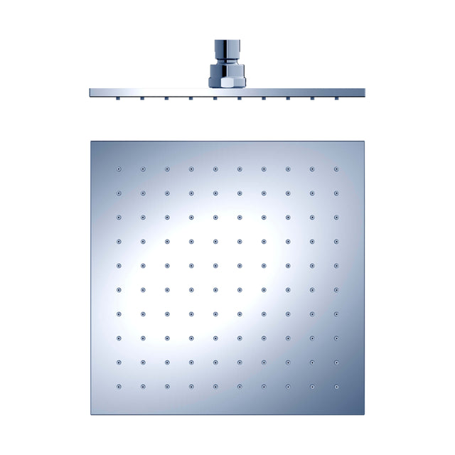 Nero 250mm Square Shower Head Chrome Shower Nero
