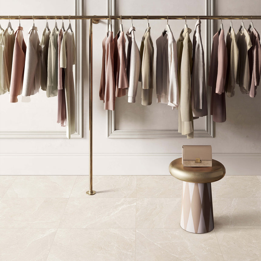 Capri 600x600 Surface Tec Nutmeg Marble Look Tiles Tilemall
