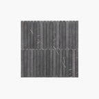 Marble Mosaic Kit Kat 15x150mm Honed Grey Sample