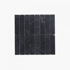 Marble Mosaic Kit Kat 36x150mm Honed Nero Marquina