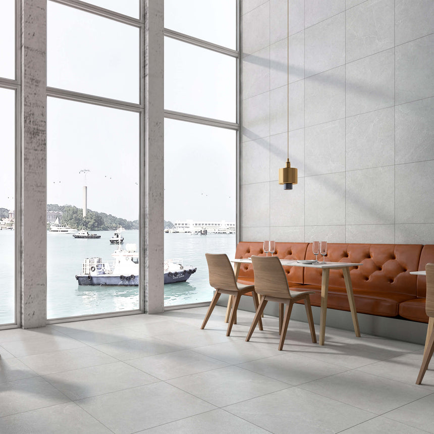 Nepal Stone 600x600 Matt Off White Stone Look Tiles Tilemall