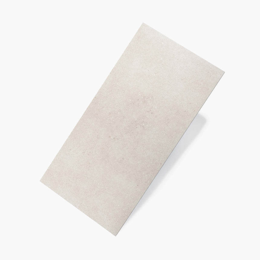 Cement Oslo 600x300 Matt White Concrete Look Tiles Tilemall