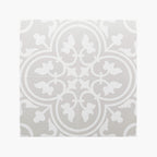 Pattern Tile 200x200 Matt Grey 211514 Encaustic Look Pressed