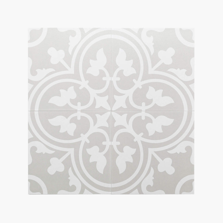 Pattern Tile 200x200 Matt 211514 - Pressed Encaustic Look Tiles Tilemall