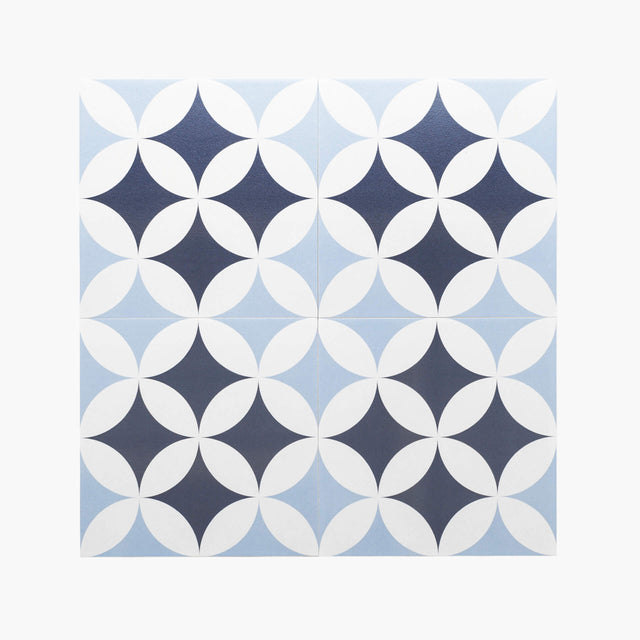 Pattern Tile Flower Sea Series 210827 200x200 Matt Encaustic Look Tiles Tilemall
