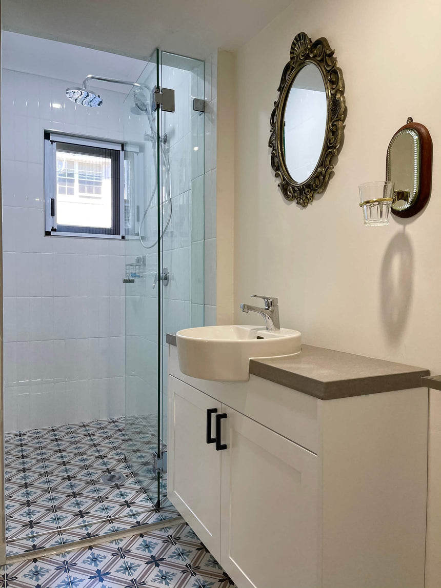 Pattern Tile Flower Sea Series 211102 200x200 Matt Encaustic Look Tiles Tilemall