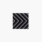 Pattern Tile 200x200 Matt Black 210131 Encaustic Look Rectified Sample