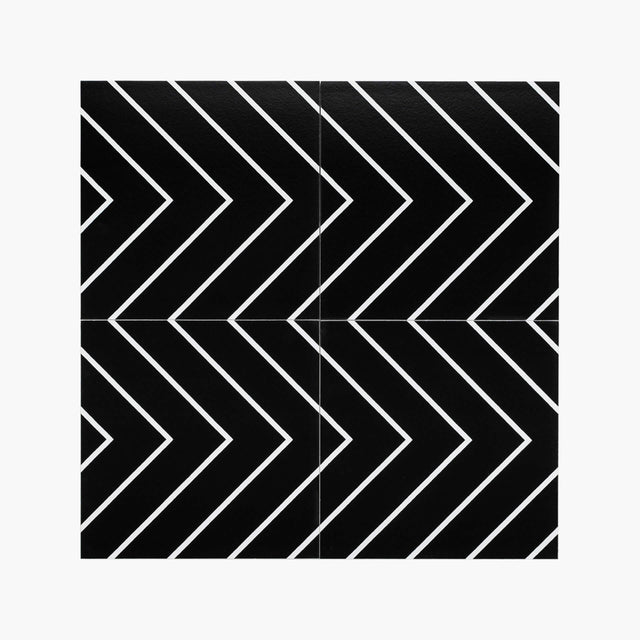 Pattern Tile Maze 210131 200x200 Matt Encaustic Look Tiles Tilemall