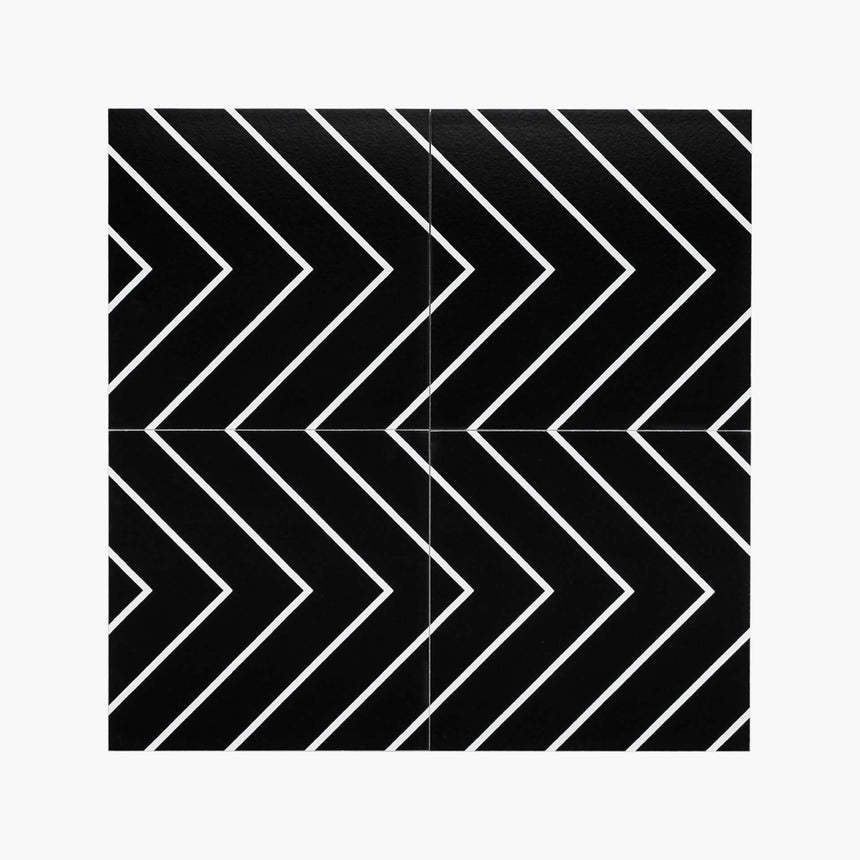 Pattern Tile Maze 210131 200x200 Matt Encaustic Look Tiles Tilemall