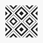 Pattern Tile modern Black & White 2009 200x200 Matt Sample