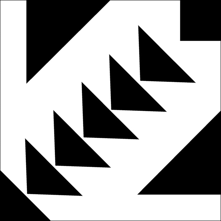 Pattern Tile Modern Black & White 21087 200x200 Matt Encaustic Look Tiles Tilemall