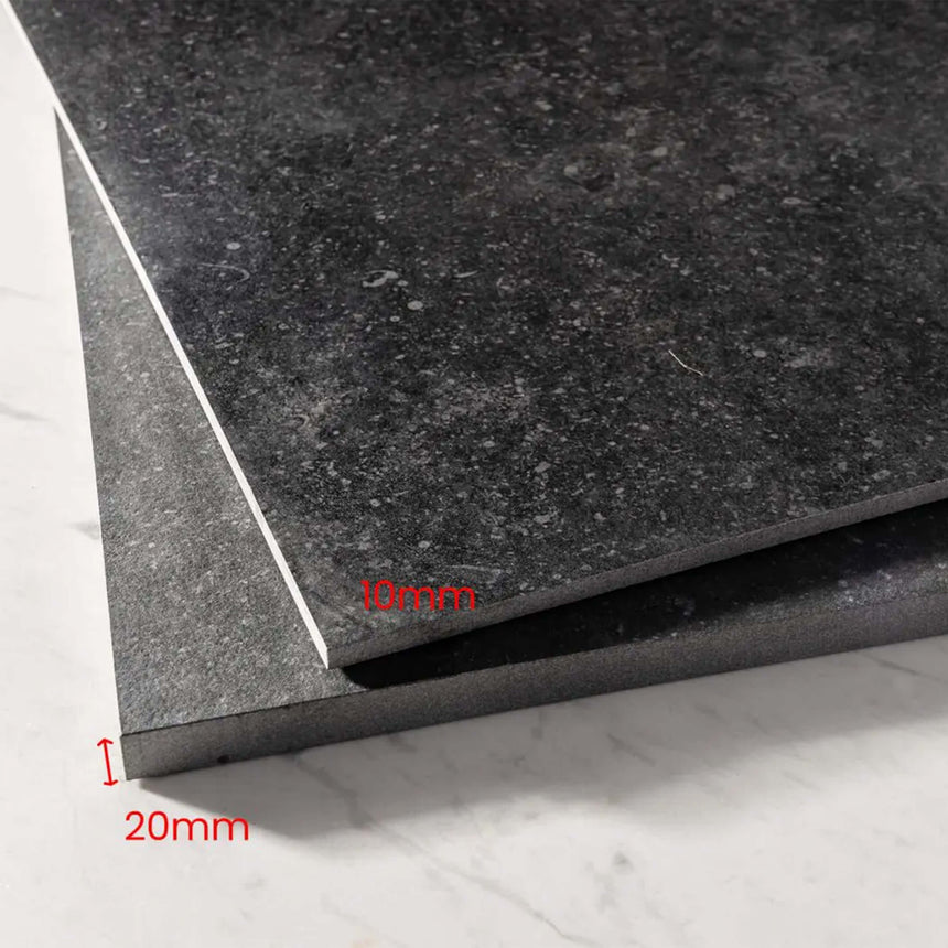 Paver Blue Stone20 600x600 Grip Black Stone Look Tiles Dongpeng