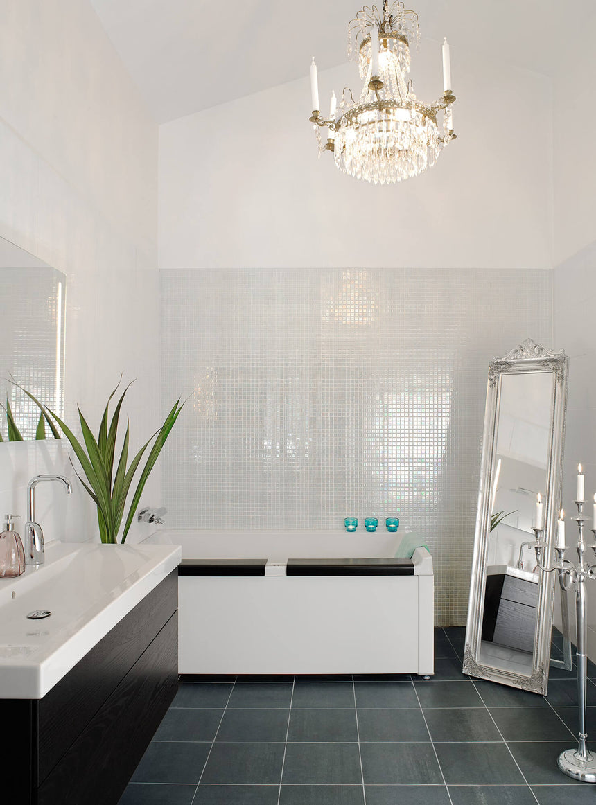 Spanish Ezarri Iris Perla Glass Mosaic Europe Imports