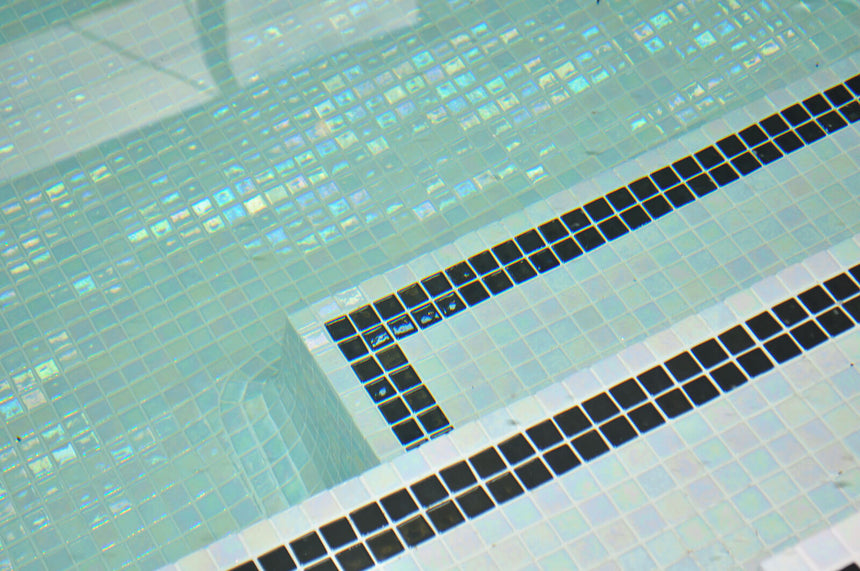 Spanish Ezarri Iris Perla Glass Mosaic Europe Imports