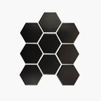 Porcelain Mosaic Hexagon 95x110mm Matt Black