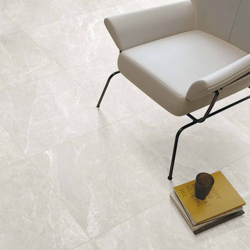 Capri 600x600 Lappato Salt Marble Look Tiles Tilemall