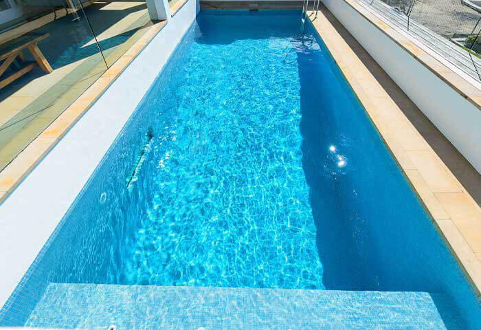 Spanish Ezarri Basic Range Baby Blue Glass Mosaic Europe Imports
