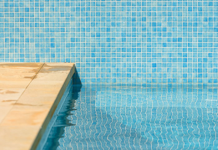 Spanish Ezarri Basic Range Baby Blue Glass Mosaic Europe Imports