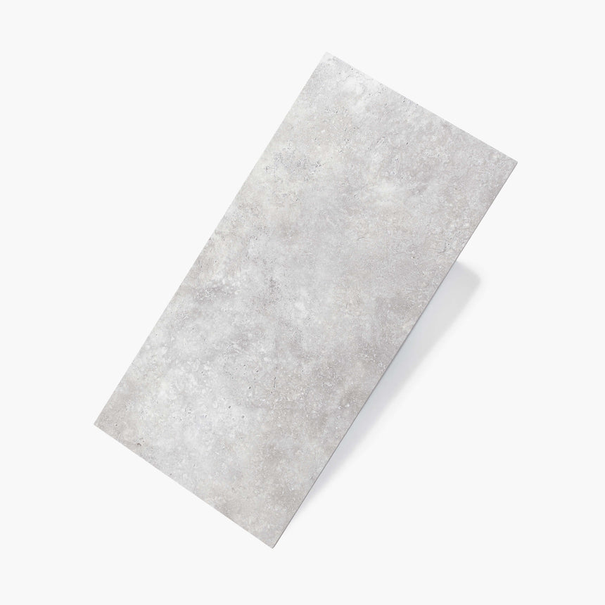 Marble Stario 600x300 External Grigio Travertine Look Tiles Tilemall