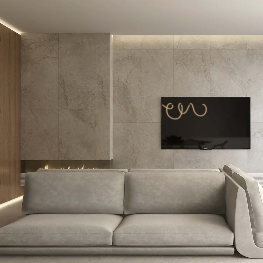 Stone Valley 1200x600 Matt Off White Stone Look Tiles Tilemall
