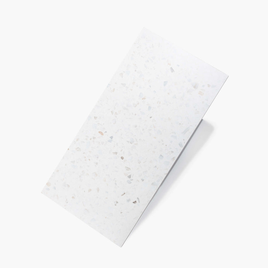 Terrazzo TWS02L 600x300 Lappato White Terrazzo Look Tiles Tilemall