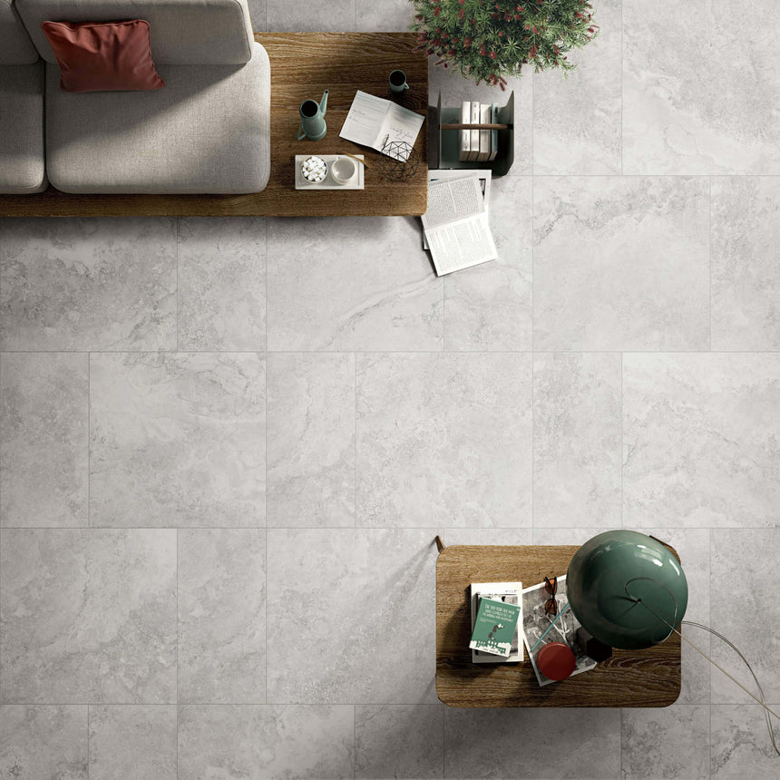 Tibet 600x600 SurfaceTec Salt Stone Look Tiles Tilemall