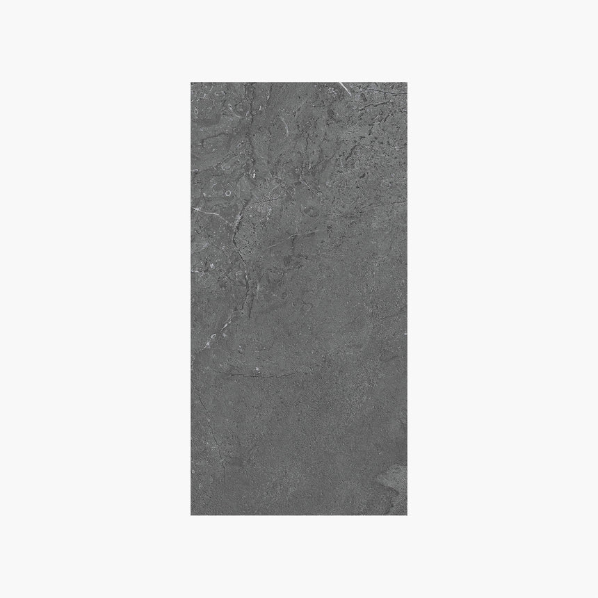Time Stone 600x300 Surface Tec Dark Grey Stone Look Tiles Dongpeng