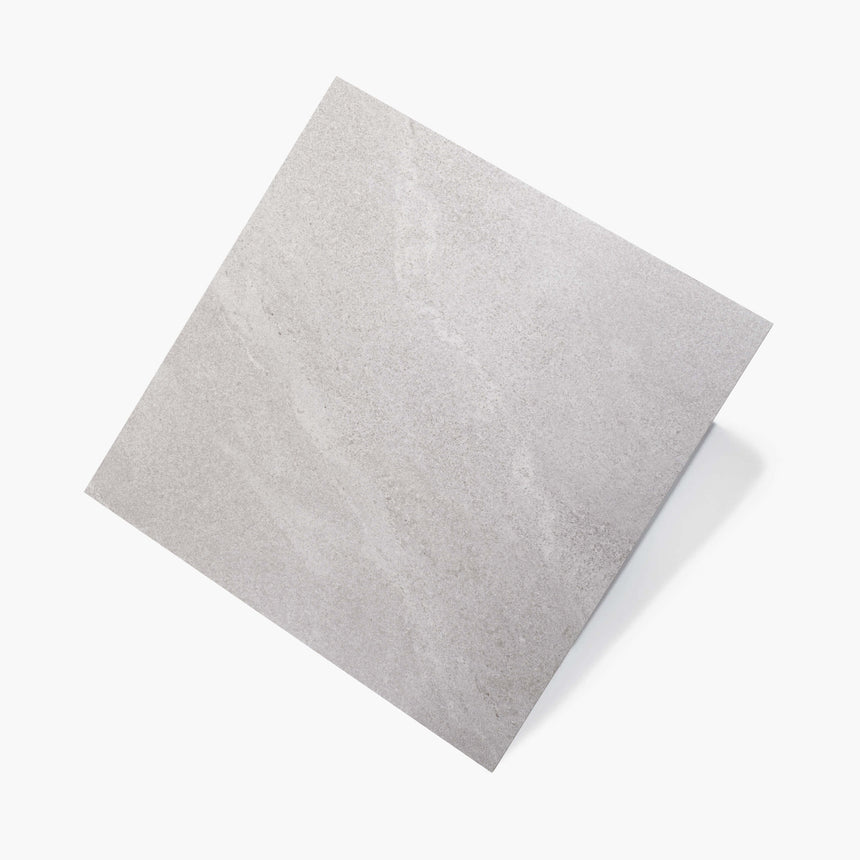 Toscana 600x600 Matt Light Grey Stone Look Tiles Dongpeng