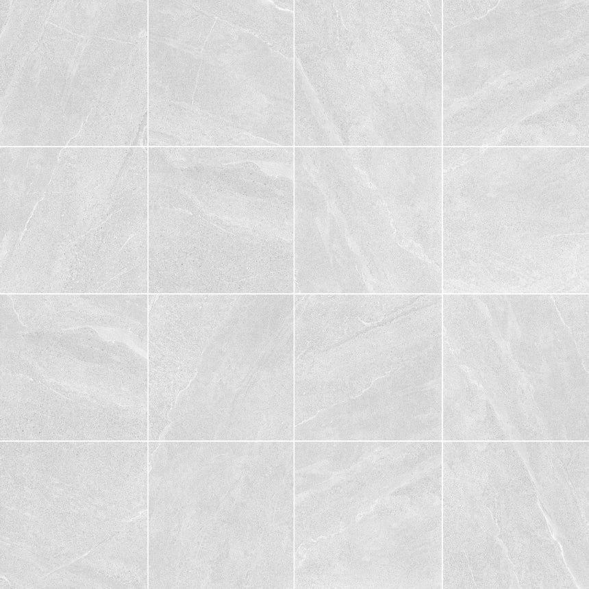Toscana 600x600 Matt Light Grey Stone Look Tiles Dongpeng