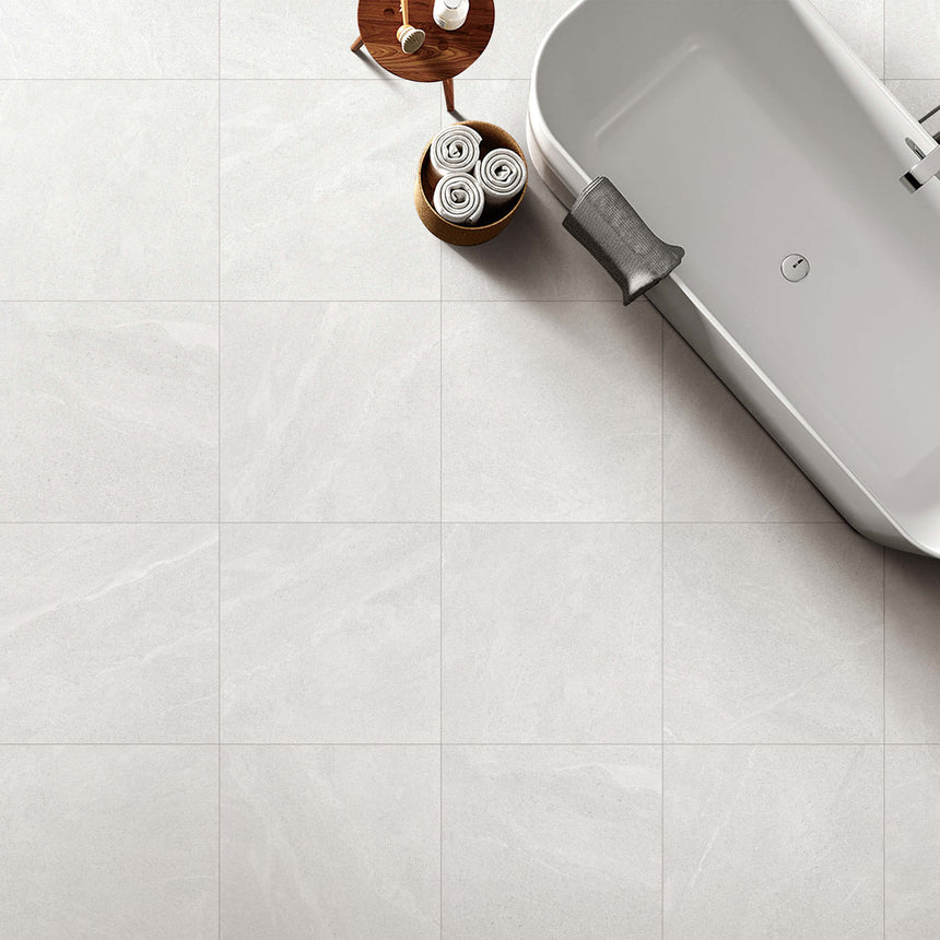 Toscana 600x300 Matt Silver Stone Look Tiles Dongpeng