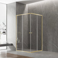 Semi-Frameless Shower Screens