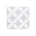 Pattern Tile 200x200 Matt Grey 211619 Encaustic Look Pressed