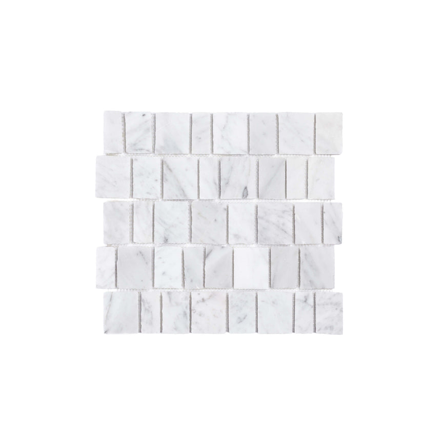 Marble Mosaic Scarpa Varies Honed Carrara