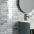 Piccolo 50x150 Gloss Mist Blue Subway Pressed