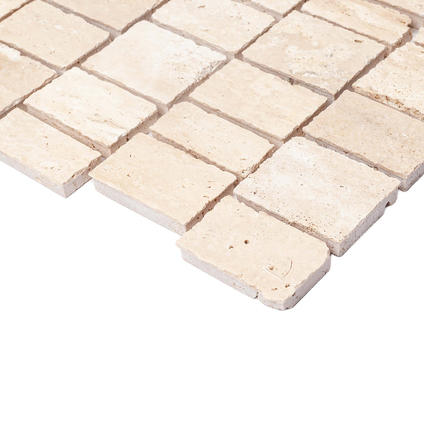 Marble Mosaic Scarpa Varies Honed Travertine