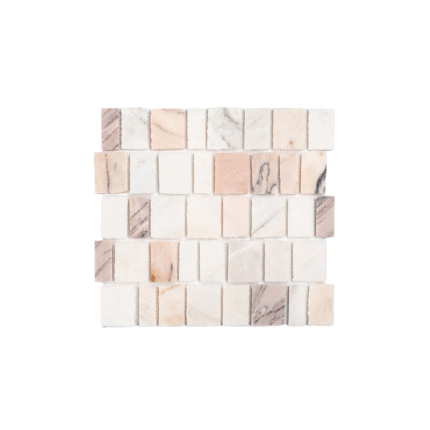 Marble Mosaic Scarpa Varies Honed Portugal Blush