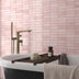 Piccolo 50x150 Gloss Dust Pink Subway Pressed Sample