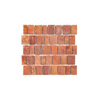 Marble Mosaic Scarpa Varies Honed Red Travertine