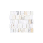 Marble Mosaic Scarpa Varies Honed Calacatta Gold
