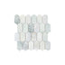 Marble Mosaic Feather 96x48mm Honed Ming Green