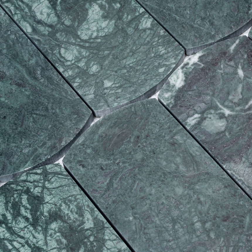 Marble Mosaic Arco 75x145mm Honed Indian Green