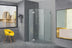 Covey CVP063 Frameless Diamond Pivot Shower Screen
