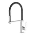 Phoenix Vezz Flexible Hose Sink Mixer 220mm Squareline Chrome