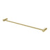 Phoenix Vivid Slimline Single Towel Rail 600mm Brushed Gold