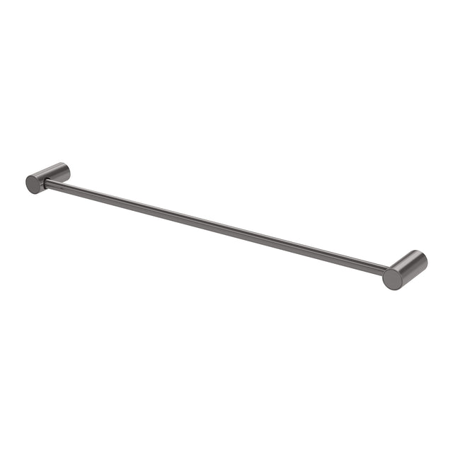 Phoenix Vivid Slimline Single Towel Rail 600mm Brushed Carbon, product view