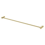 Phoenix Vivid Slimline Single Towel Rail 800mm Brushed Gold