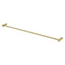 Phoenix Vivid Slimline Single Towel Rail 800mm Brushed Gold